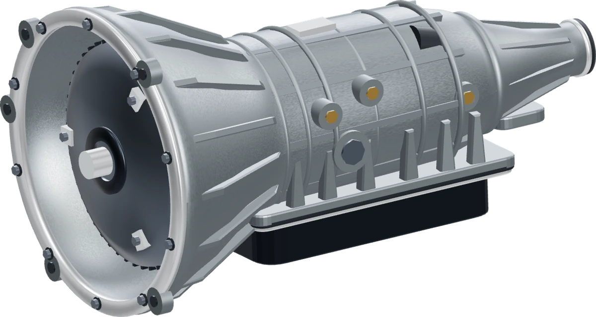6L80 transmission assembly illustration